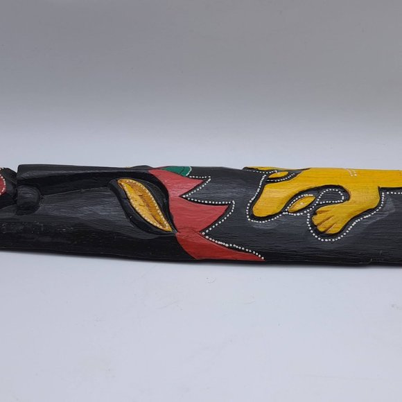 Black Indonesian Wall Mask - Picture 5 of 11